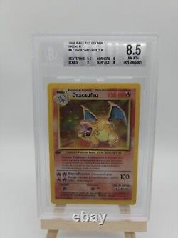 Set de base? Edition 1 Complet NM Mint Pokemon Wizards BGS 8.5 Dracaufeu