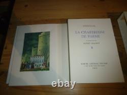Sous Emboitage Stendhal La Chartreuse De Parme ILL Henry Lemarié Complet 3/3