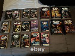 Star Wars le nouvel ordre Jedi lot de 19 livres collection complete