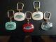 Super Lot De 5 Porte Clefs Bourbon Serie Complete1963 Briey1968