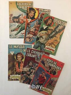 Supplément de l'Intrépide Collection complète des 12 numéros 1954 BE