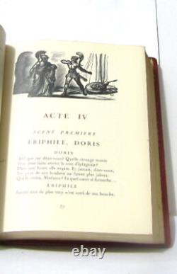 THÉATRE DE RACINE en 5 volumes (collection complète édition numérotée) /