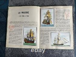 TINTIN / HERGÉ LA MARINE 2 Collection VOIR ET SAVOIR Complet 60 chromos 1963