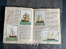 TINTIN / HERGÉ LA MARINE 2 Collection VOIR ET SAVOIR Complet 60 chromos 1963