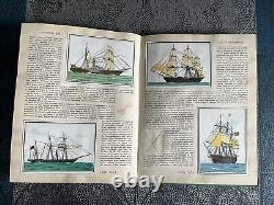 TINTIN / HERGÉ LA MARINE 2 Collection VOIR ET SAVOIR Complet 60 chromos 1963