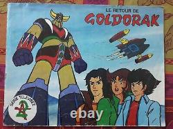 TRES RARE COMPLET Album Le Retour de Goldorak AGE France 1982 A2 Toei Animat