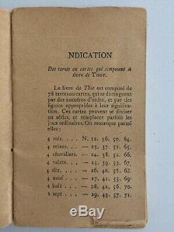 Tarot EGYPTIEN complet, Le Grand Etteila, ou l'Art de Tirer les Cartes 1853