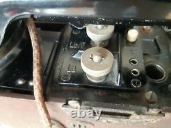 Téléphone de campagne, Feldtefeon, Allemand, WW2 complet et sa rare pile 1942