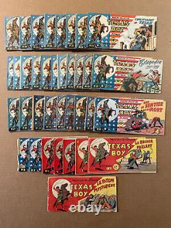 Texas Boy (Tex Willer) Collection quasi complète des 39 numéros BE