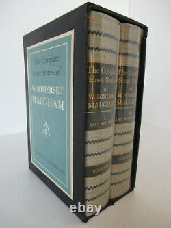 The Complete Short Stories of W. Somerset Maugham, datée du 1953, 2 vol. En Manche