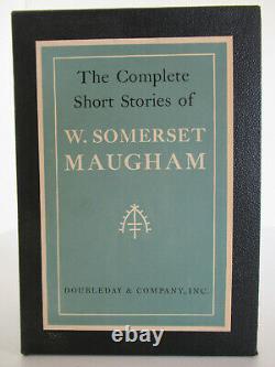 The Complete Short Stories of W. Somerset Maugham, datée du 1953, 2 vol. En Manche