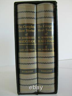 The Complete Short Stories of W. Somerset Maugham, datée du 1953, 2 vol. En Manche