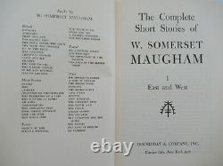 The Complete Short Stories of W. Somerset Maugham, datée du 1953, 2 vol. En Manche