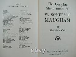 The Complete Short Stories of W. Somerset Maugham, datée du 1953, 2 vol. En Manche