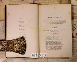Théâtre complet de Auguste Vacquerie 2/2, Calmann Levy, livres anciens, 1879