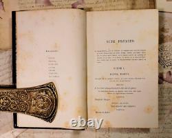 Théâtre complet de Auguste Vacquerie 2/2, Calmann Levy, livres anciens, 1879