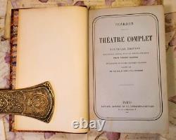 Théâtre complet de Scarron, Laplace, Sanchez et Cie, livre ancien relié, 1879