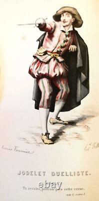 Théâtre complet de Scarron, Laplace, Sanchez et Cie, livre ancien relié, 1879