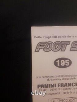 Thierry HENRY Rookie PANINI FOOT 97 Monaco sticker CHAMPIONNAT DE FRANCE # 195