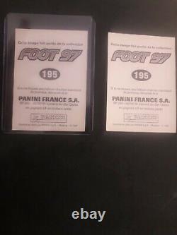 Thierry HENRY Rookie PANINI FOOT 97 Monaco sticker CHAMPIONNAT DE FRANCE # 195
