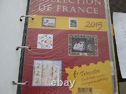 Timbres Gommes Annee Complete 2015 Collection De France