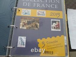 Timbres Gommes Annee Complete 2015 Collection De France