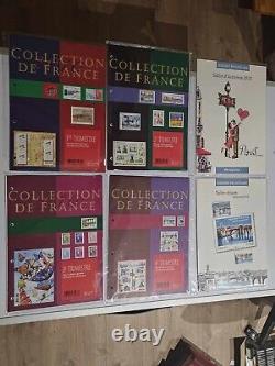 Timbres collection de france année 2010 complète neuf sous blister