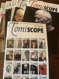 Tomi Ungerer, collection complète des 22 numéros de la revue Tomiscope