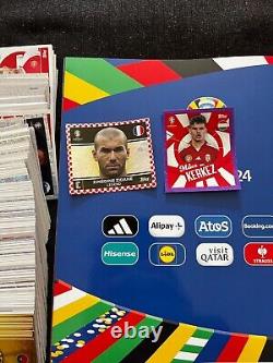 Topps Set Complet Uefa Euro 2024 Germany Dont Sp + Empty Album Mint No Panini