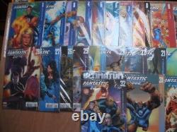 Ultimate fantastic four lot de 32 comics du N°1 au N°32 collection complète TTBE
