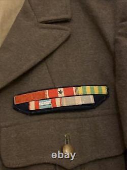 Uniforme complet Modèle 46 Commandant du 9e Regiment De Chasseur Parachustiste