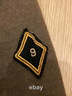 Uniforme complet Modèle 46 Commandant du 9e Regiment De Chasseur Parachustiste