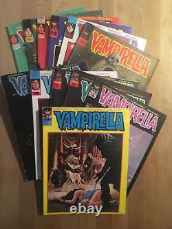 VAMPIRELLA Collection complète des 25 numéros TBE
