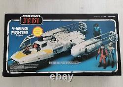 Vaisseau Star Wars guerre des étoiles Y-WING complet comme neuf Meccano 1983