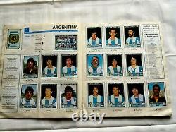 WORDLD CUP FOOTBOL Argentina 78 Cartes sportives de collecion, album Panini 1978