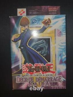 YUGIOH Deck de Démarrage Kaiba Complet/ Blue Eyes White Dragon 1ère Ed F001 Ex+