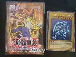 YUGIOH Deck de Démarrage Kaiba Complet/ Blue Eyes White Dragon 1ère Ed F001 Ex+