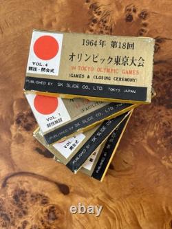 (rare) Diapositives des jeux olympiques de Tokyo (1964) Collection Complète
