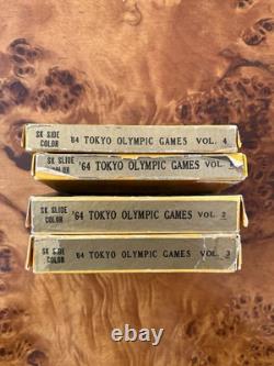 (rare) Diapositives des jeux olympiques de Tokyo (1964) Collection Complète
